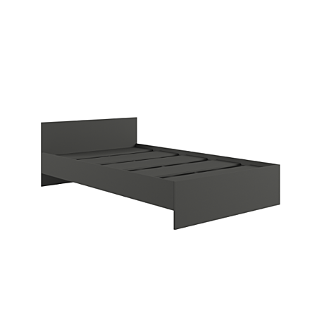 Кровать М. 1200 Мадера Графит