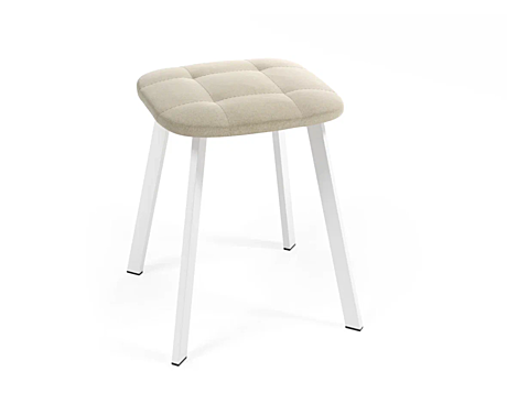 Табурет Крафт KV Бежевый Ultra Sand / Белый